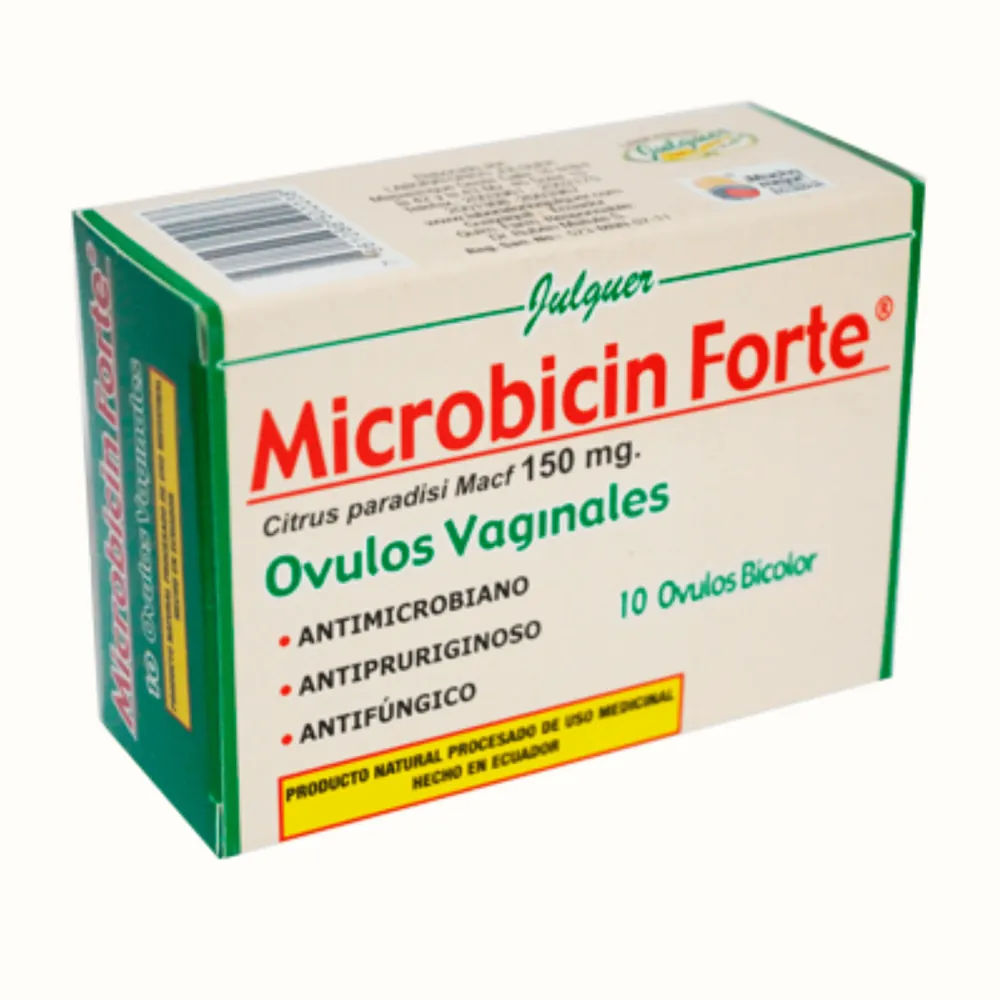 Microbicin Forte Ovulos Vaginales